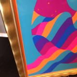 Gold Wavy frame detail