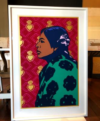 Melanie Cervantes screen print